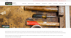 Desktop Screenshot of egemdekorasyon.com
